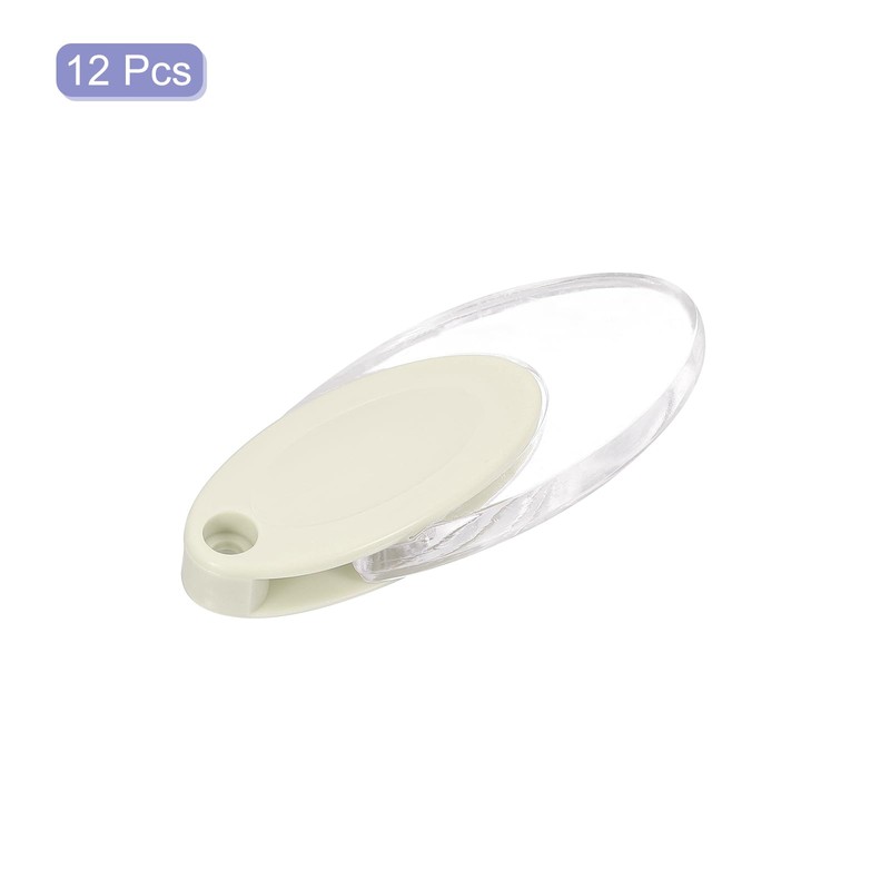 uxcell 12Pcs Blind Cord Weight, 91mm Curtain Blinds Handles Plastic