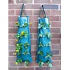 Bowry's Pack of 2 Hanging Strawberry Growbag Planters