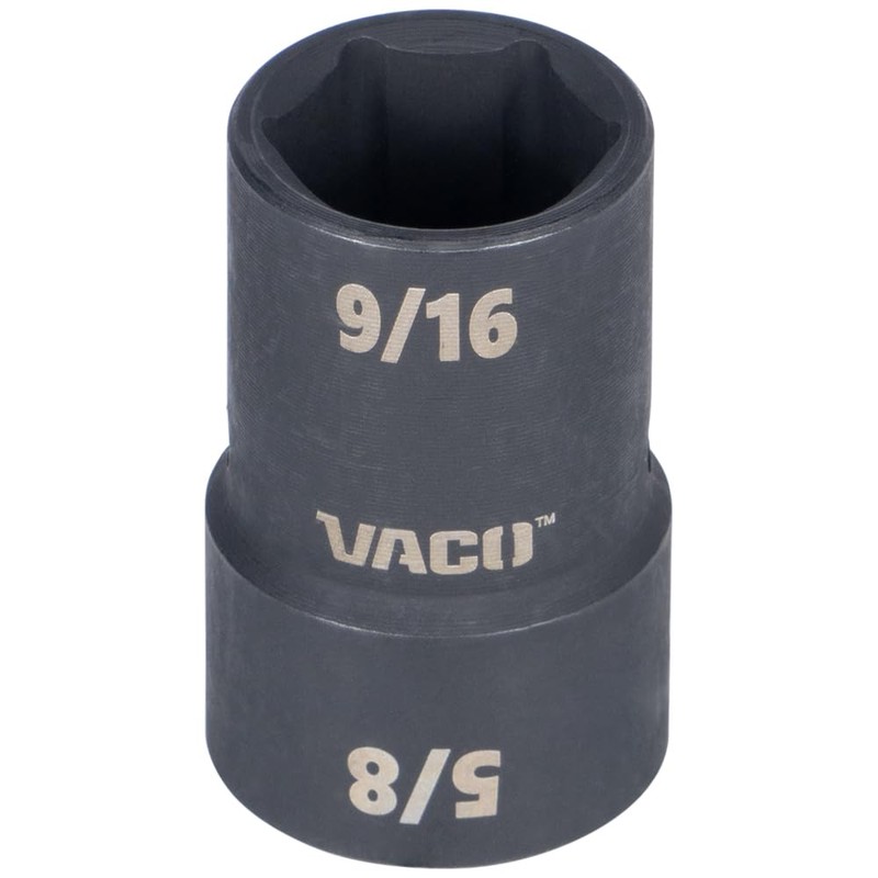 VACO VAC4100 10-Piece 2-in-1 Impact Flip Socket Set with Case,
