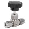 304 Stainless Steel Valve 2‑Way High Pressure Needle Flow Control