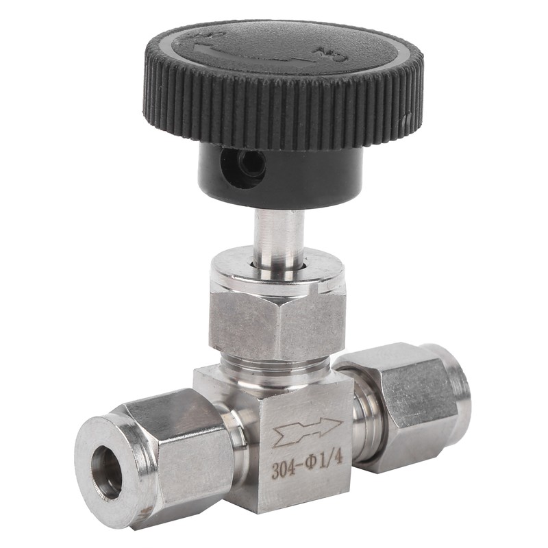 304 Stainless Steel Valve 2‑Way High Pressure Needle Flow Control