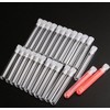 Plastic Test Tubes,Pack of 20 Plastic Sample Test Tubes Gift