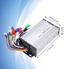 Tbest Brushless Motor Controller,12Tube Dual Mode Rectangula 48V 60V 64V