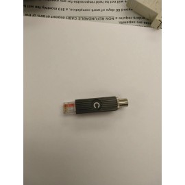 Fluke Microtest Microscanner Pass Through C Adapter RJ45 To Coax F Connector