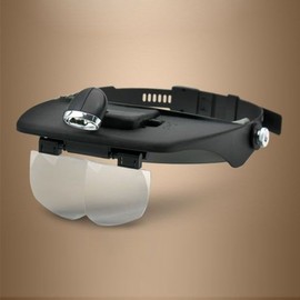 Coms magnifying glass hat cap type 4set magnifying glass reading Precision work