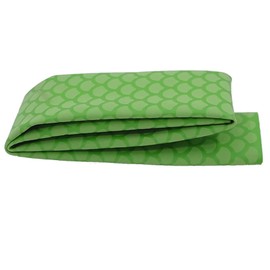 Greatfishing Fish Scale Pattern Heat Shrink Sleeve Wrap Fishing Bulding Handle Cork Rod Grip with Non Slip Waterproof and Insulation 40inch 5 Color 5 Size Choice Durable Repair (Green, Diamter:15mm')