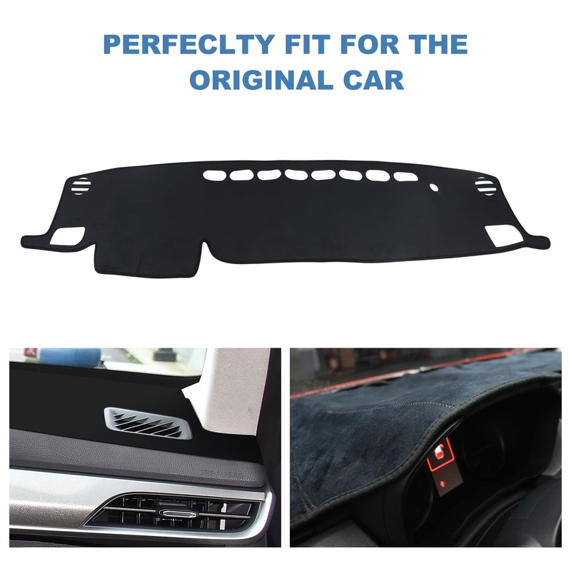 BILOPER Dashboard Cover Mat for Toyota Highlander 2020-2025 2026 (L/LE/XLE/XSE/Limited/Platinum)(NOT