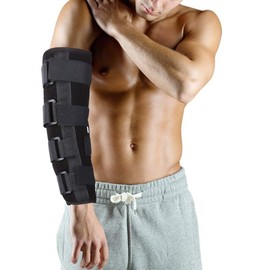 AidShunn Adjustable Brace Splint Elbow Fracture Immobilizer Protector for Tunnel