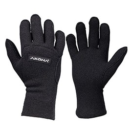 AKONA Fiji Gloves, 2mm Neoprene with ArmorTex Protection - Large