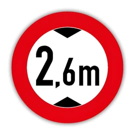 XXL Sticker Traffic Sign Height 2 m Vehicles StVO Sign Film Diameter 40-100 cm Made in Germany Size: Diameter 100 cm