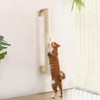 FUKUMARU Cat Wall Scratcher, 28" Wall Mounted Kitten Scratching Post,