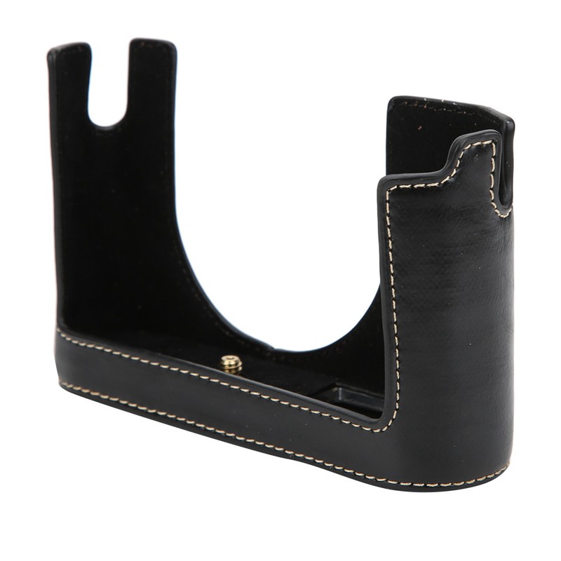 PU Leather Case Protective Half Body Cover Shell for Leica