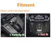 Auto Parts Port Peach Wood Texture Center Console Gear Shift