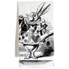 Live Nice First Witness Alice in Wonderland Kitchen Towel Tea
