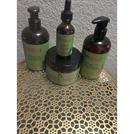 MIELLE Rosemary Mint Strengthening Hair Care Products 4Pc Bundle Set