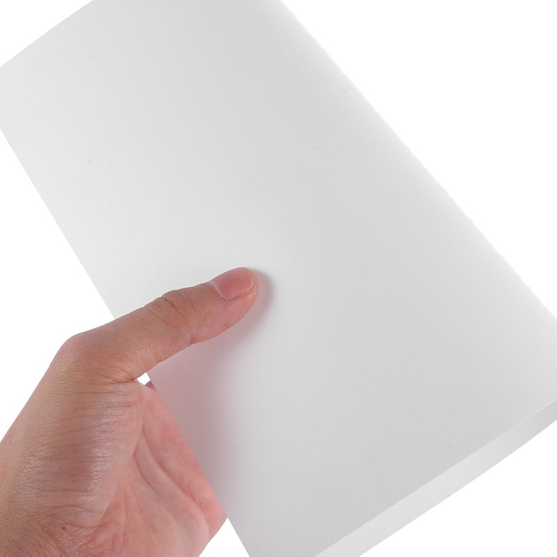 GLEAVI 10pcs Hard Sheets Panels for Crafts Fire Retardant and