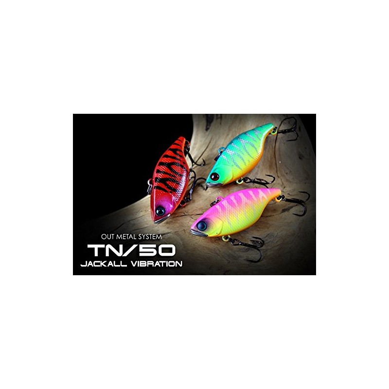 JACKALL(ジャッカル) バイブレーション TN50 フルタングステン 52mm 9.5g 黒小鉄シブ銀