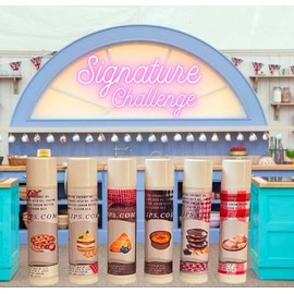 GBBO Lip Balm Set - British Bake Off Flavors - Technical Signature Showstopper - Star Baker - Three Different Sets to choose from (6 Pack, Signature)