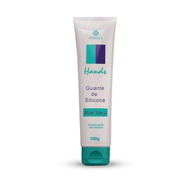 Crema De Manos Guante De Silicona Con Aloe Vera Puro