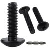 M5-0.8 x 16mm Truss Head Machine Screws, Stainless Steel 304,