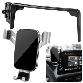 LUNQIN Car Phone Holder for Honda HRV HR-V 2016 2017 2018 2019 2020 2021 2022 Auto Interior Accessories Best Cell Phones Mount Cellphone Mobile Cradle Charging Navigation Bracket Air Vent Accessory