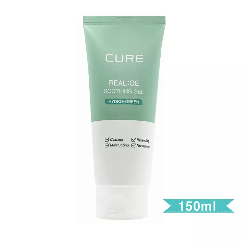 Kim Jung Moon Aloe 김정문알로에 큐어 리알로에 수딩젤(신형) 150ml, Kim