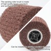 Mumjooyi Nylon Brush Sanding Roller Brush Satin Roller Angle Grinder