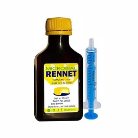 Rennet Microbial Coagulant, 30ml Bottle, add 2ml to 5L (1.32 Gallons) of Fresh Milk
