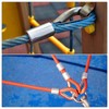 PATIKIL 1/2"/ 12mm Aluminum Crimping Loop Sleeves, 2Pcs Cable Crimp