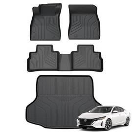 Alfombrillas para Nissan Sentra 2020-2025, para todo tipo de clima, accesorios de forro de carga para maletero, juego de cobertura completa