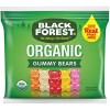 Undisclosed Black Forest Organic Candy, Gummy Bears, 65 Count, 0.8