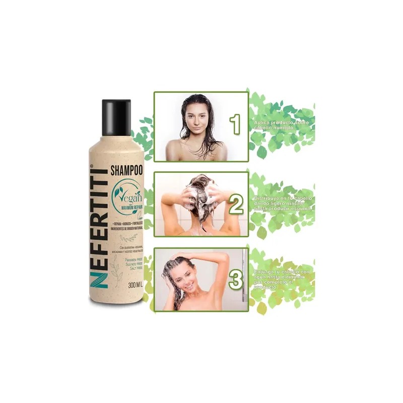 Kit Shampoo + Acondicionador Sin Sulfato Sin Parabenos Vegan