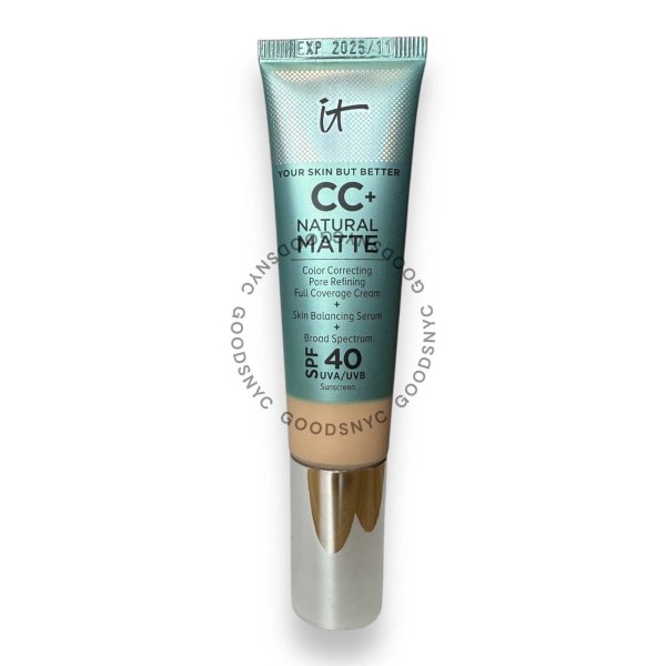 IT COSMETICS ~ CC+ NATURAL MATTE FULL COVERAGE CREAM ~