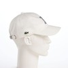 Lacoste INITIAL APPLIQUE CAP (Initial Applique Cap), Off-White, 58 Sizes