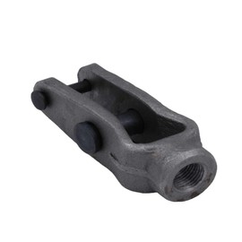 Mytee Products Slack Adjuster Double Pinned Straight Clevis Pin Kit with Pins 5/8"-18 Threaded for Air Brake Chambers Replace R810019, Freightner A6809960540 TDA R810009