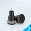 Rehand Cane Tips, 3/4 Inch All Terrain Tip for Cane