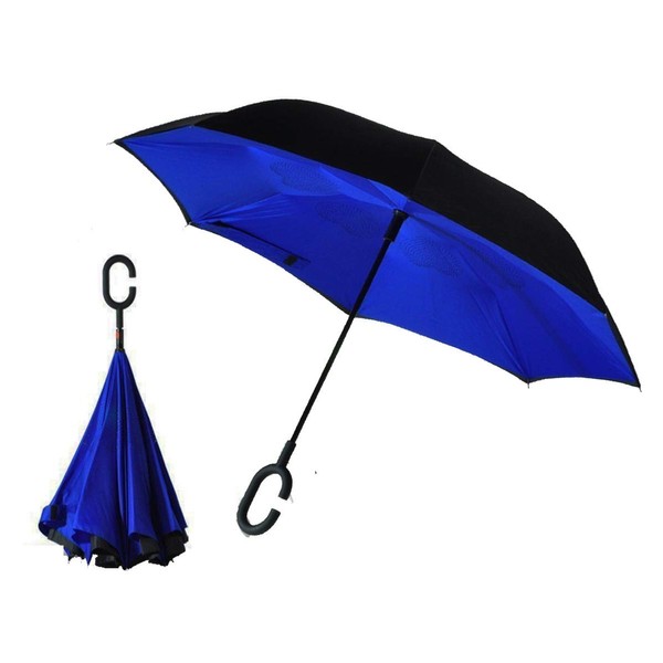 BELLRINO DECOR Inverted Double Layer Wind Proof,UV Proof Reverse Folding