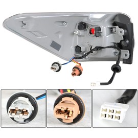 SEBLAFF Rear Tail Light Replacement for 2014 2015 2016 Highlander Taillight Brake Lamp Right Side 81550-0E100