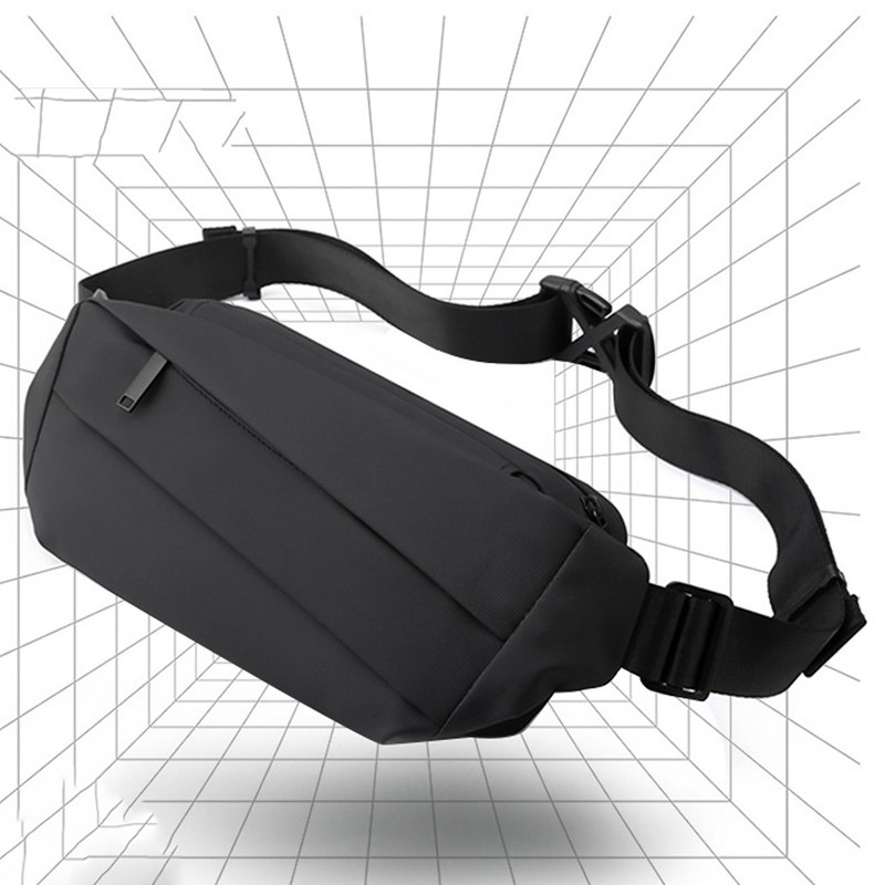 Sling Bag Large Capacity Waterproof Trendy Lightweight Chest Shoulder Backpack