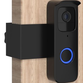 Blink Doorbell Mount, Anti Theft Blink Video Doorbell Mount, No Drill Door Mount for Blink Video Doorbell Camera, No Block Sensor & Night Vision & Weather Proof