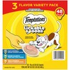 Temptations Lickable Spoons Adult Wet Cat Treats, 48 Spoons, Variety