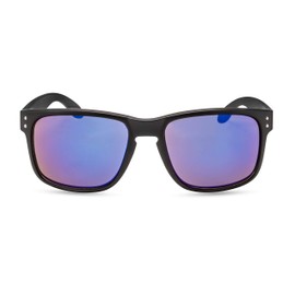 Back in Black Men's Sunglasses / Sporty Sunglasses with Square Frame, black