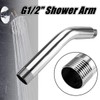 Iegefirm Extra Hose for Shower Arm Curved Extension Stainless Steel