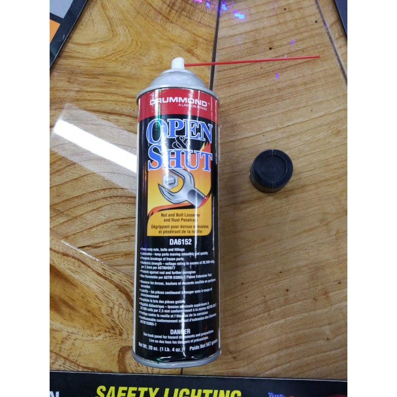 lawson rust penetrating oil rusty bolt nut open and shut