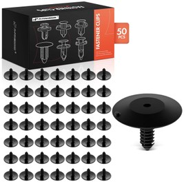 A-Premium 50PCS Nylon Hood Insulation Retainer Clips Single Head Compatible with Chevy Malibu, Impala, Camaro, K5 Blazer, Caprice & Buick Regal, Century, Electra, LeSabre & Oldsmobile Omega & Pontiac