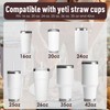 Neepanda 3 Sets Silicone Leak Proof Kit Compatible for YETI