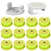 Zaxiva Pack of 14 Updated Model Replacement Grass Trimmer Spool