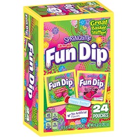 Springtime Fun Dip 24 bolsas 1 Box, 24 Pouches Total