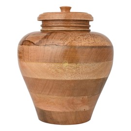 SOULURNS WOODEN CREMATION URNS FOR HUMAN ASHES ADULT MALE FEMALE CAN HOLD 200 Cubic INCH OF ASHES