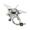 Foldable Camping Stove Light Weight Four Legged Design Safe Portable